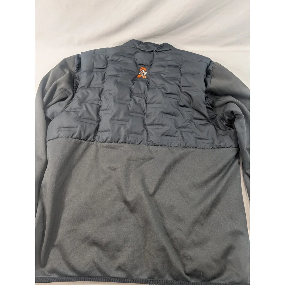 Nike Oklahoma State Aeroloft Thermafit Running Jacket Goose Down Black Men Large